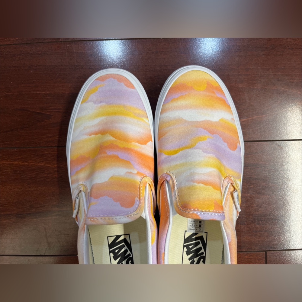 Womens 7.5 Vans Classic Slip On Festival Dream Sneaker Shoe Low Top New HALF BOX - Picture 4 of 16